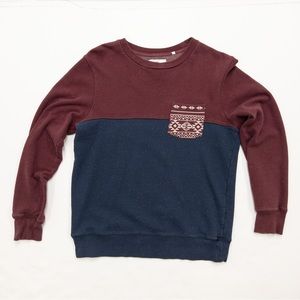 On the Byas Tribal sweater